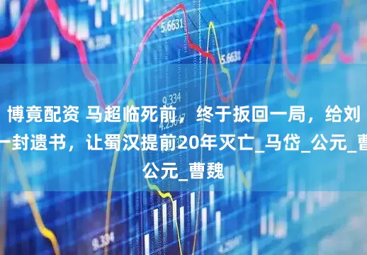 博竟配资 马超临死前,终于扳回一局,给刘备一封遗书,让蜀汉提前20年灭亡_马岱_公元_曹魏